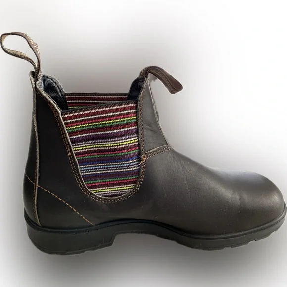 Blundstone 500  Chelsea Boot Multicolor Stripes - Size 6 AUS - Picture 3 of 11